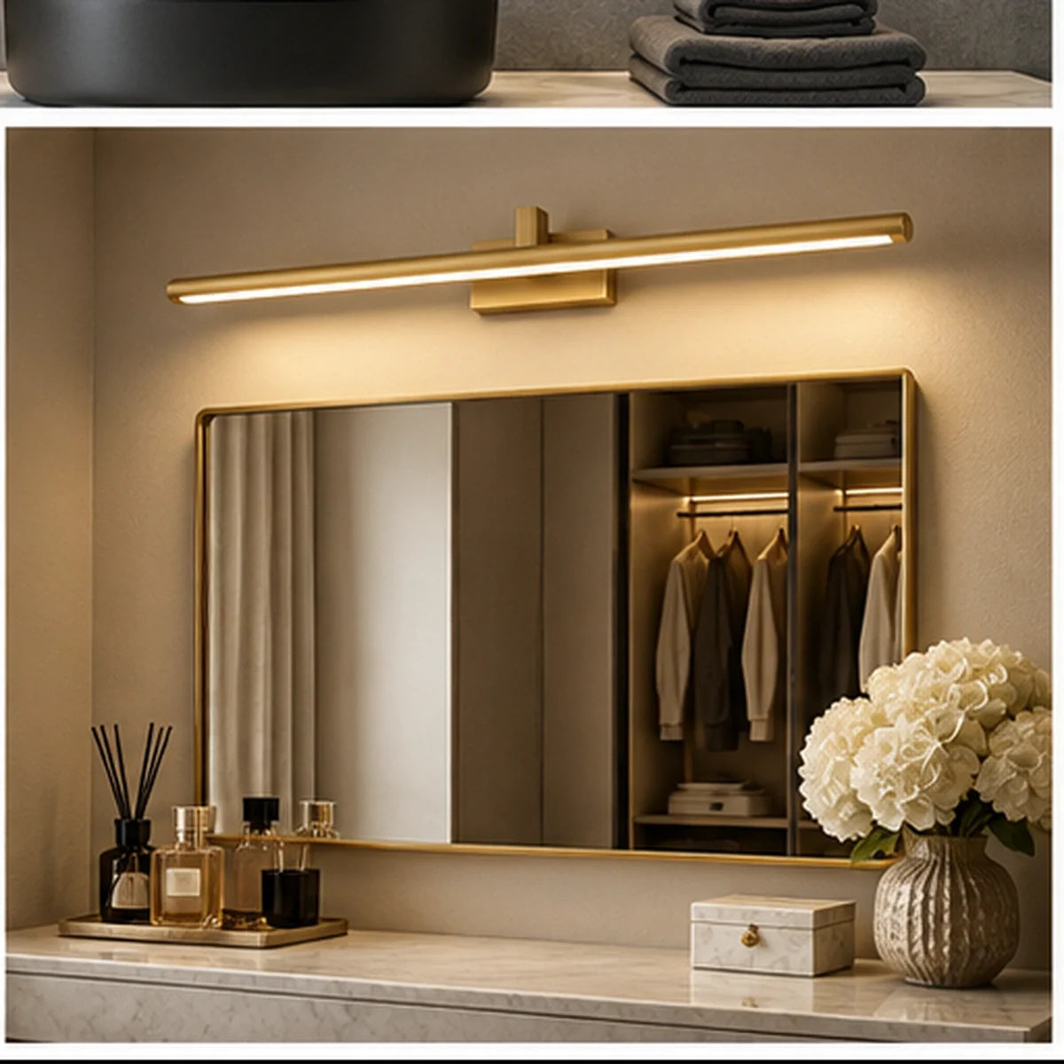 Bliss & Birch Slim Linear Mirror Light
