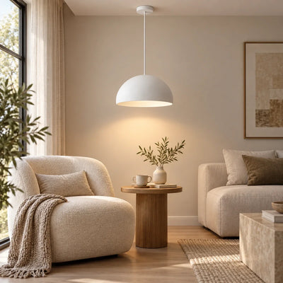 Bliss & Birch Soft Dome Pendant Light