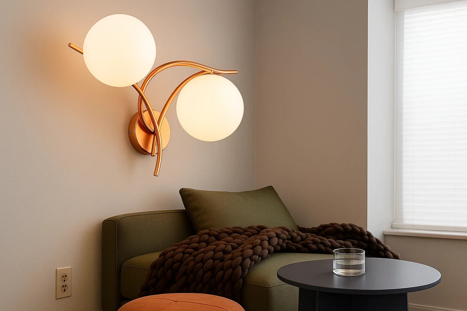Minimalist Cross Sconce Wall Light (Set of 4)