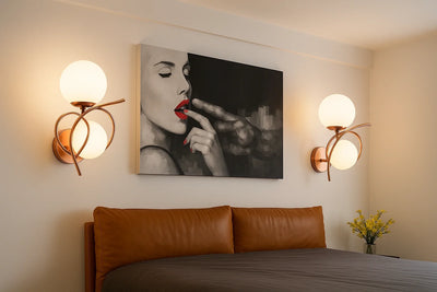 Minimalist Cross Sconce Wall Light (Set of 4)