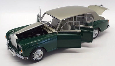 Rolls-Royce Phantom VI Green/Silver – 1:18 Diecast by Kyosho