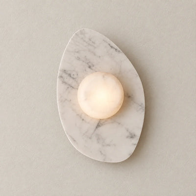 Bliss & Birch Sloppy Marble Wall Lamp