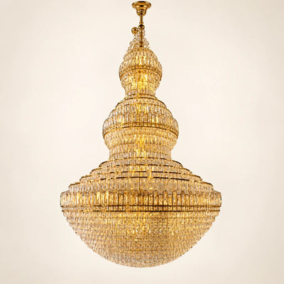 Bliss & Birch Grand Tiered Dome Crystal Chandelier