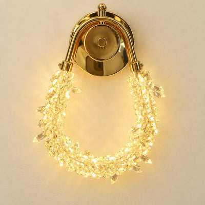 Bliss & Birch Faceted Loop Decorative Wall Light