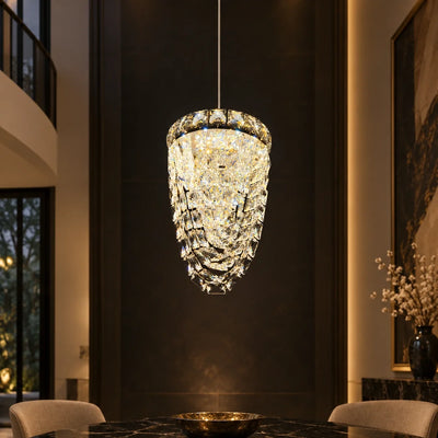 Bliss & Birch Faceted Drop Pendant Chandelier