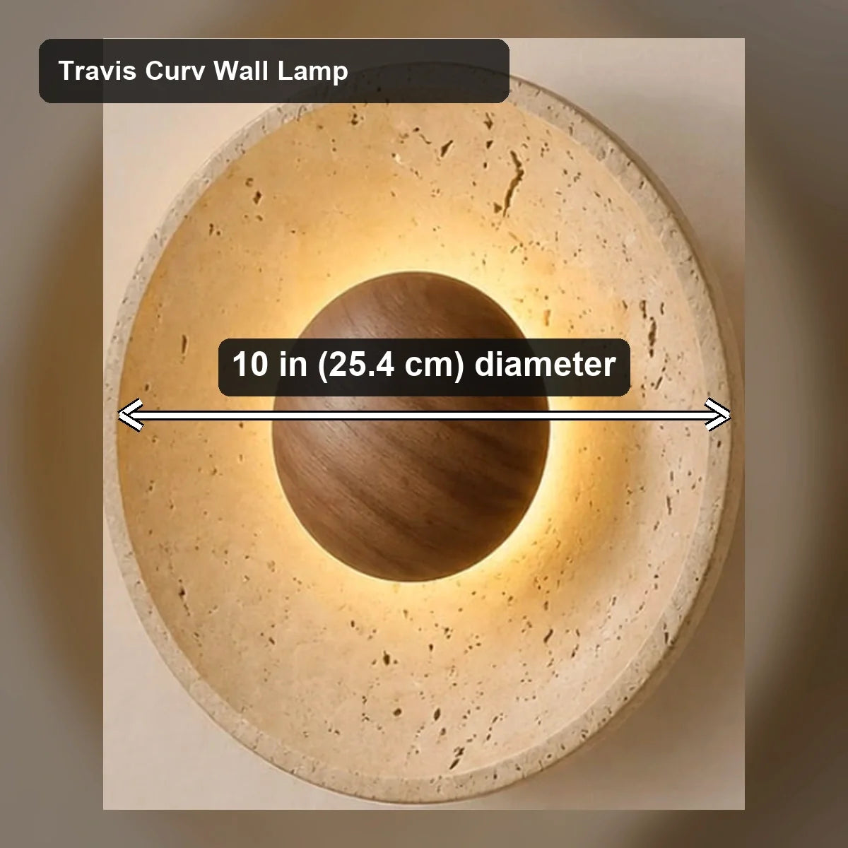 Bliss & Birch Travis Curv Wall Lamp