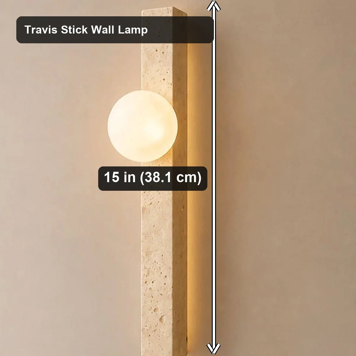 Bliss & Birch Travis Stick Wall Lamp