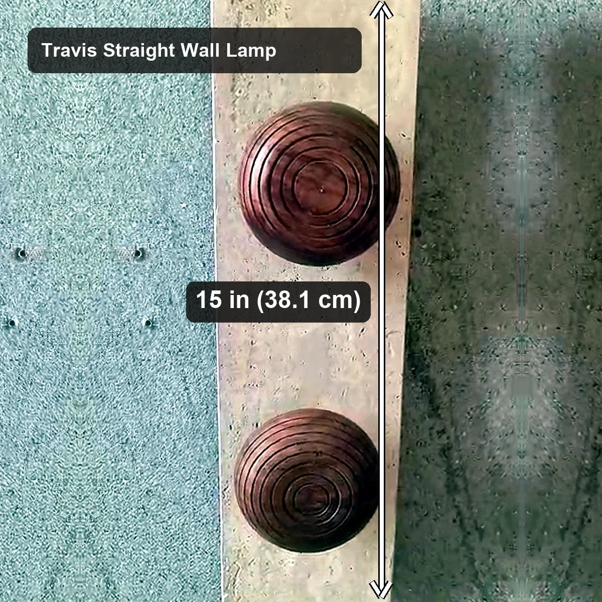 Bliss & Birch Travis Straight Wall Lamp