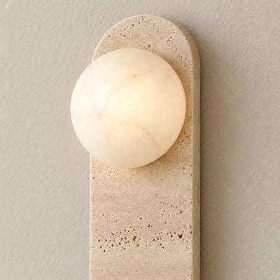 Bliss & Birch Travis Track Marble Wall Light