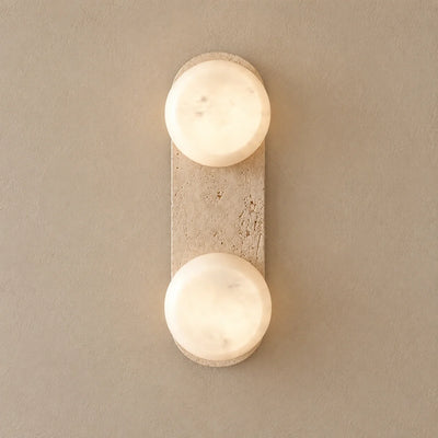 Bliss & Birch Travis Track Marble Wall Light