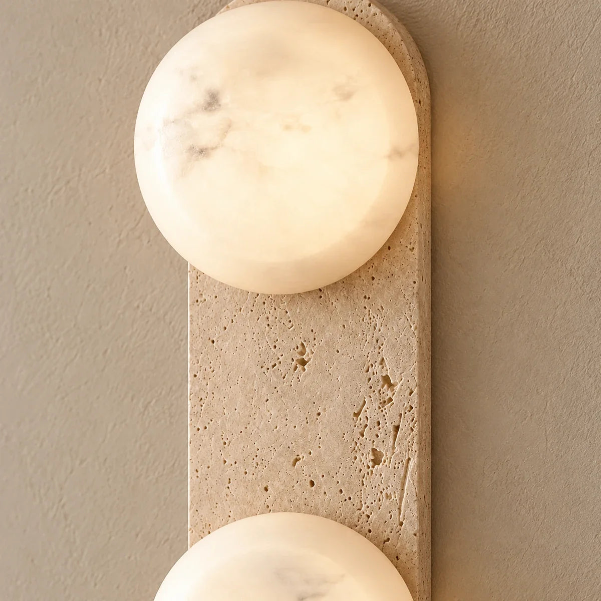 Bliss & Birch Travis Track Marble Wall Light