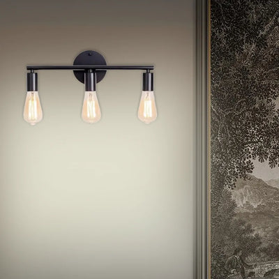 Triad Noir 3-Light Vanity Wall Lamp (Set of 4)