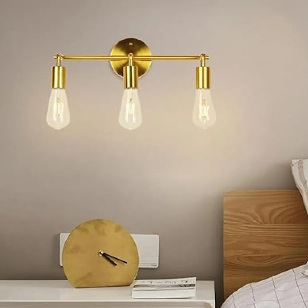 Triad Noir 3-Light Vanity Wall Lamp (Set of 4)