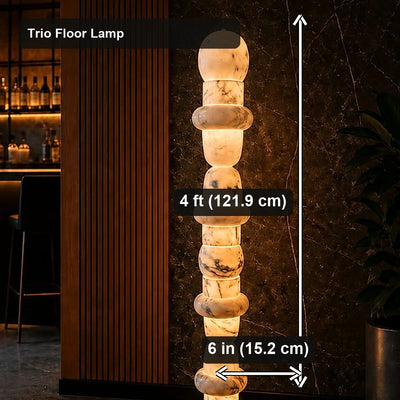 Bliss & Birch Trio Marble Light