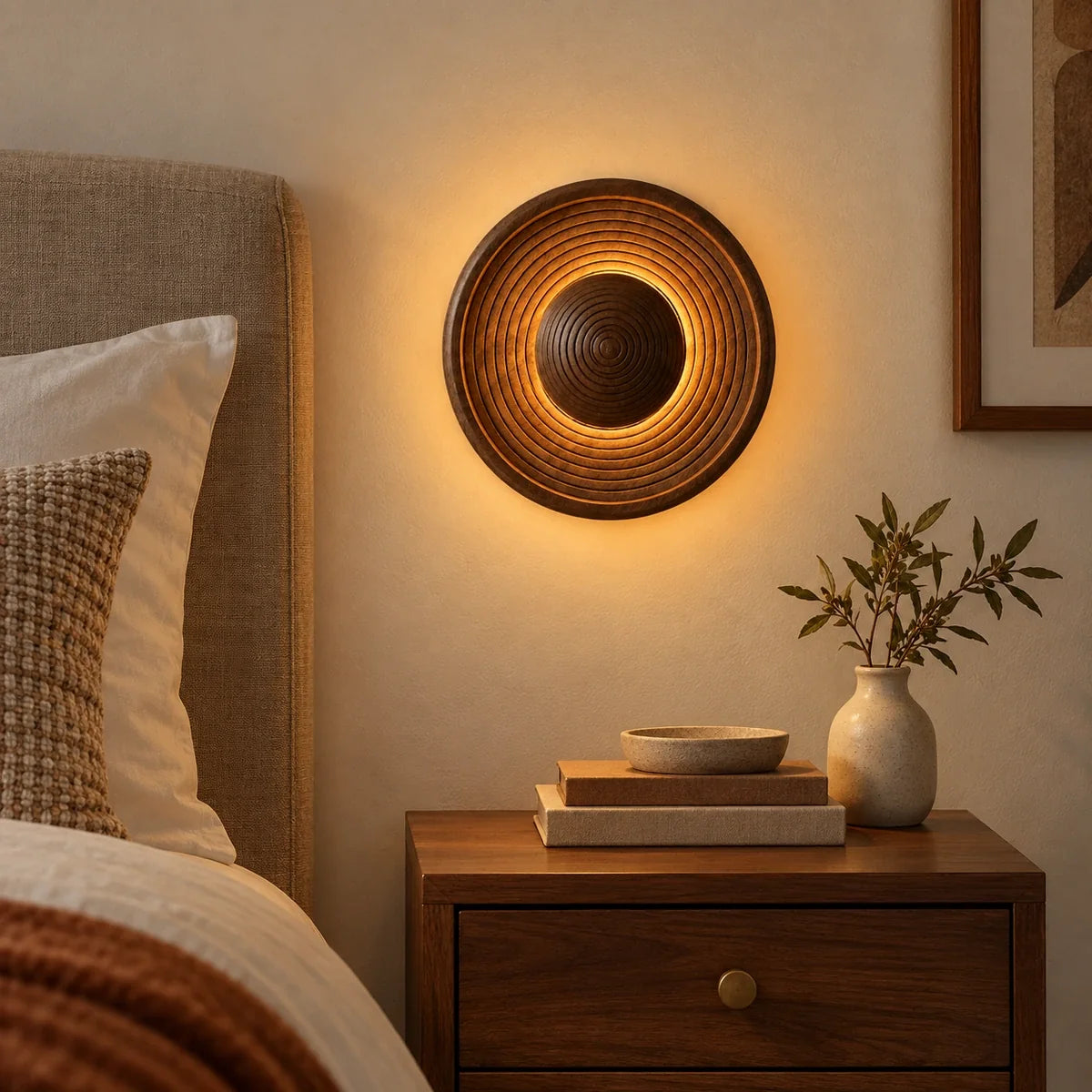 Bliss & Birch Wooden Highlighter Wall Light